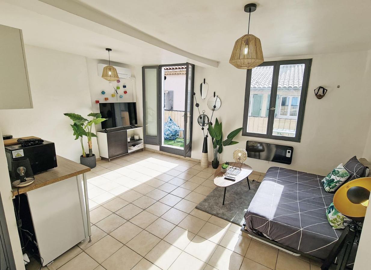 Gregbnb - Centre Ancien - Studio Roof-Top - Climatise - 5Eme Etage Тулон Экстерьер фото